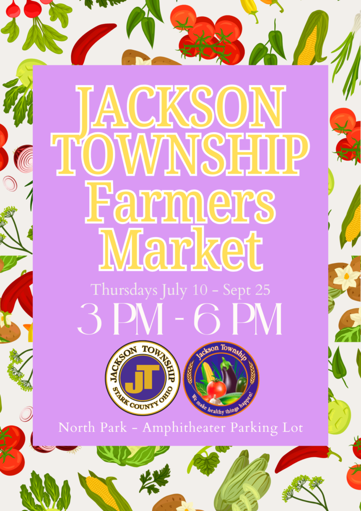 Green and Yellow Colorful Playful Vegetable Illustrative Decorative Farmers Market Poster